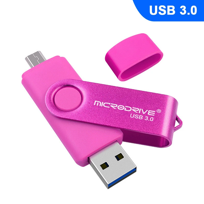 OTG USB флеш накопитель cle usb otg u диск 32g для телефона Android ручка 3 0 металлические