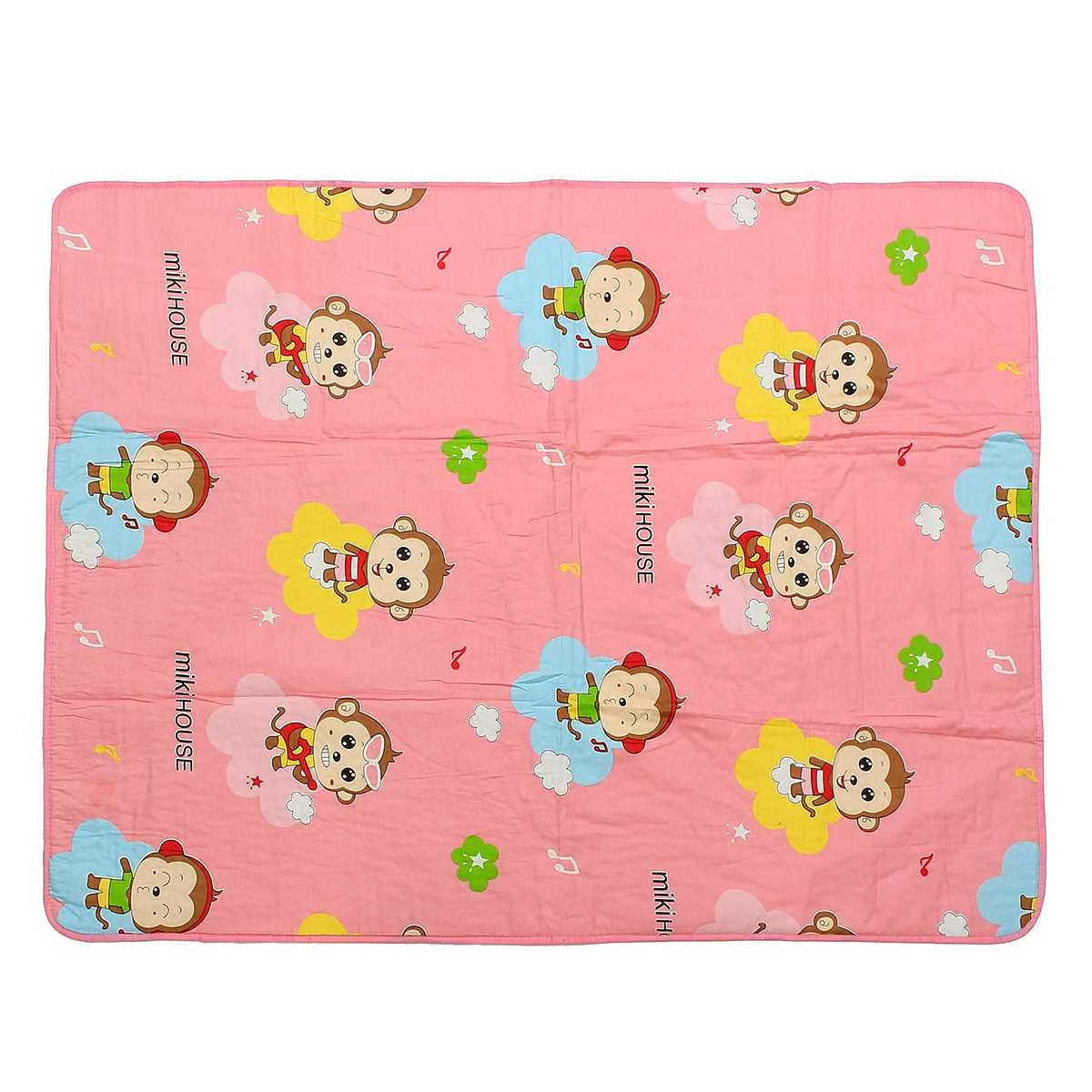 Pink Monkey 80x120 см детские подгузники для взрослых пеленки мочи коврик Детская Водонепроницаемая кровать-подушка матрас 10 видов хлопок+ полиэстер Домашний текстиль - Цвет: Pink Monkey
