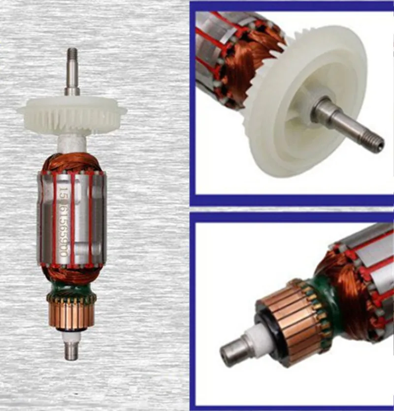 Искусственная якорь ротора для Bosch GWS600 GWS660 GWS670 GFF22A искусственная бритья GEX150 |