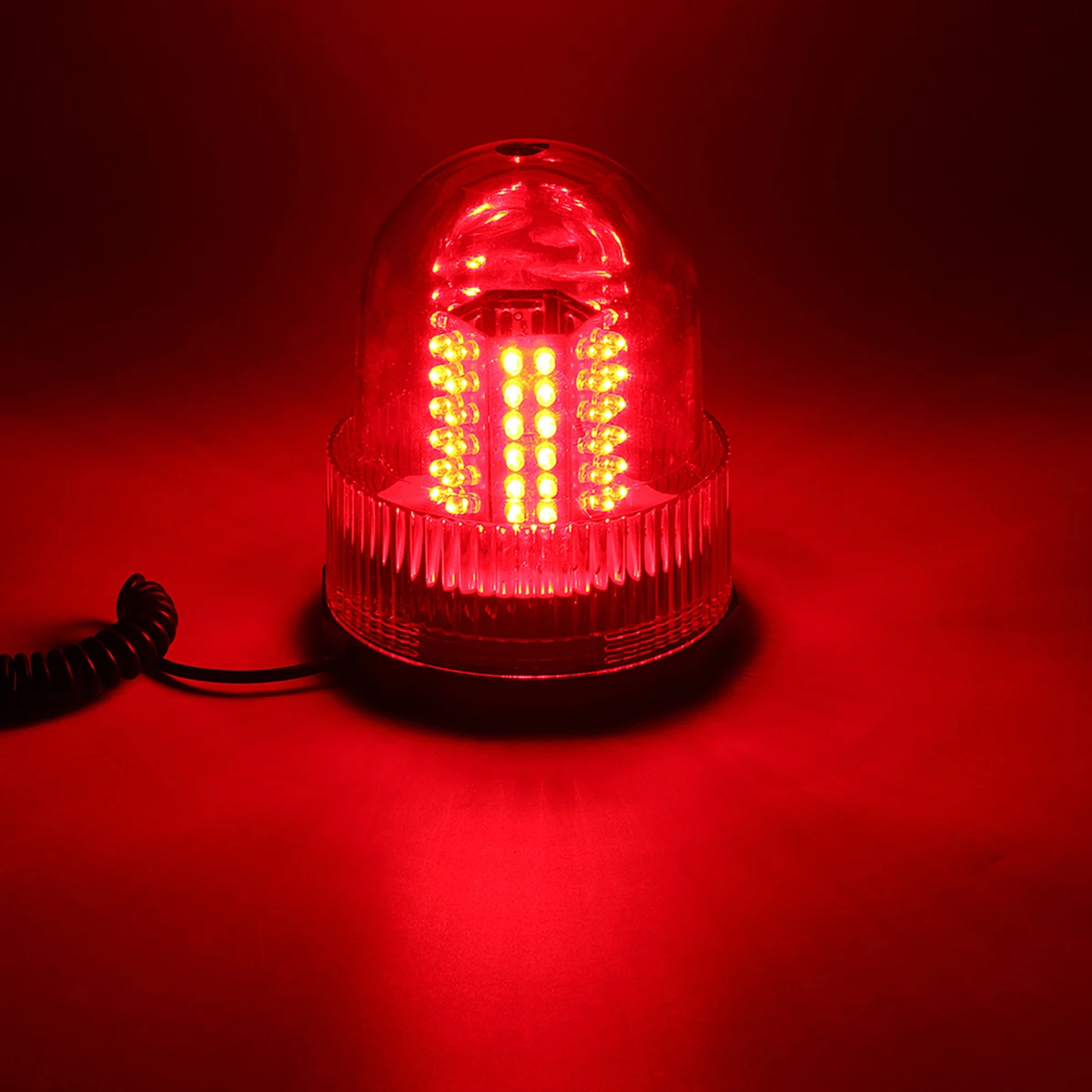 Красный 72LED боковые габаритные резервирования Светильник Универсальный для детей возрастом от 12V б/у прицепы машины лодки Светодиодный проблесковый маячок Предупреждение светильник вихревой флэш-светильник - Цвет: Красный