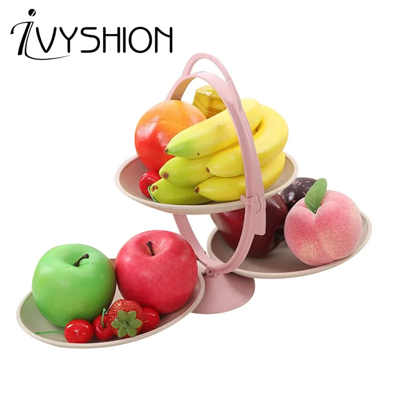 IVYSHION креативная складная коробка для хранения фруктов закусок орехов гостиной