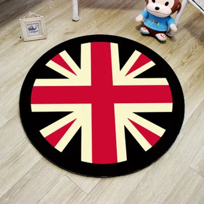 Круглый Коврики компьютер Подушки ребенок Ковры круг кровать Одеяла мода