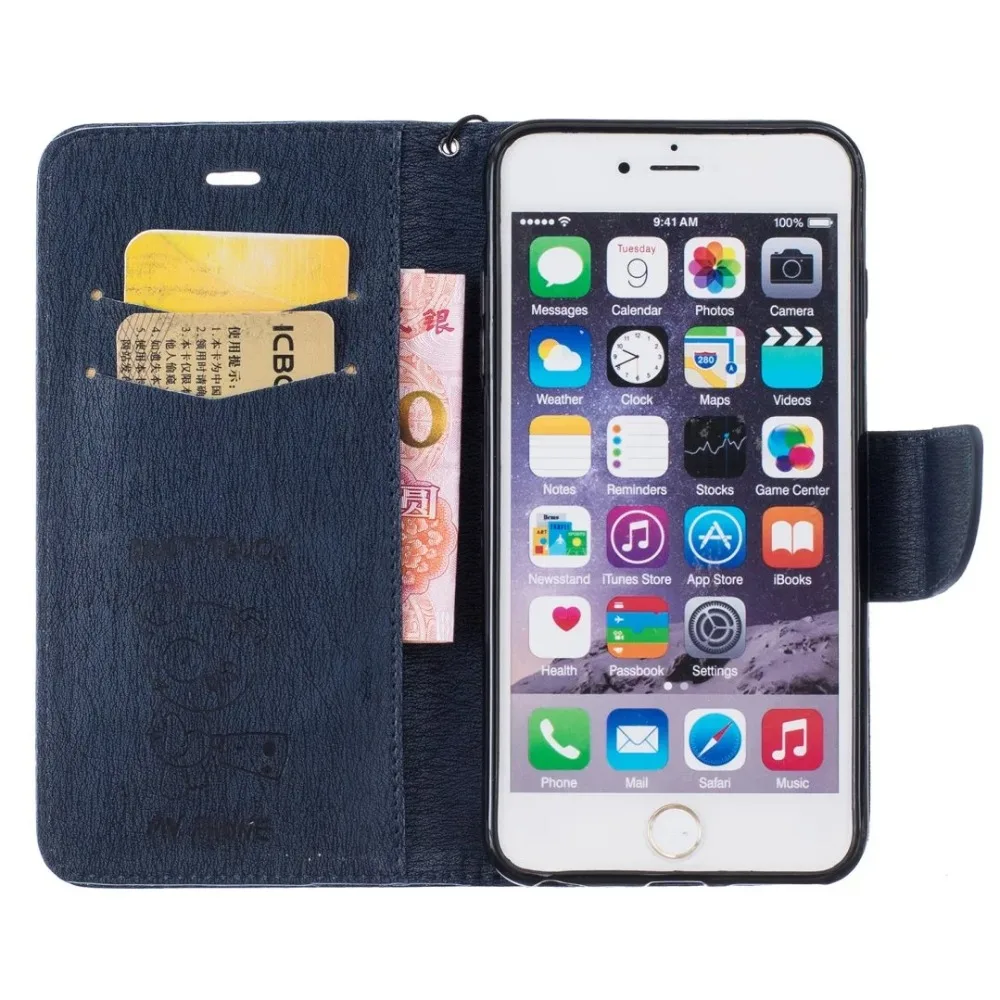 Роскошные 3D тиснением милый медведь &quotне Touch мой телефон&quot Кошелек ремешок