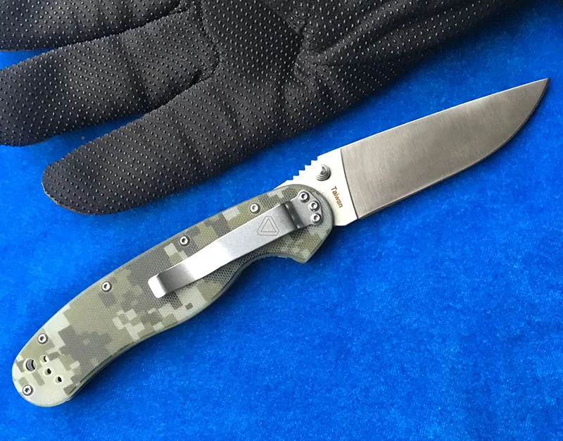 LEMIFSHE высокое качество крыса складной нож AUS-8 лезвие G10+ стальная ручка Кемпинг Охота Открытый нож выживания карманный EDC инструмент