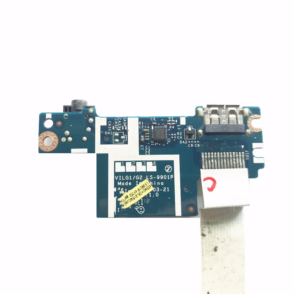 SZWXZY Оригинал для Lenovo G400S G405S G500 G500s G505 G510S usb аудио интерфейс доска с кабелем LS