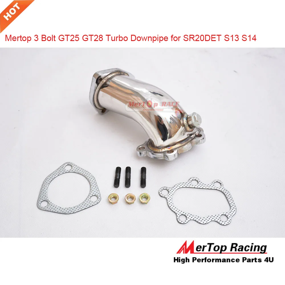MERTOP Gent5 турбо SR20 выпускная труба колено SR20DET S13 S14 S15 T25/T28/GT28 Downpipe|Выхлопной