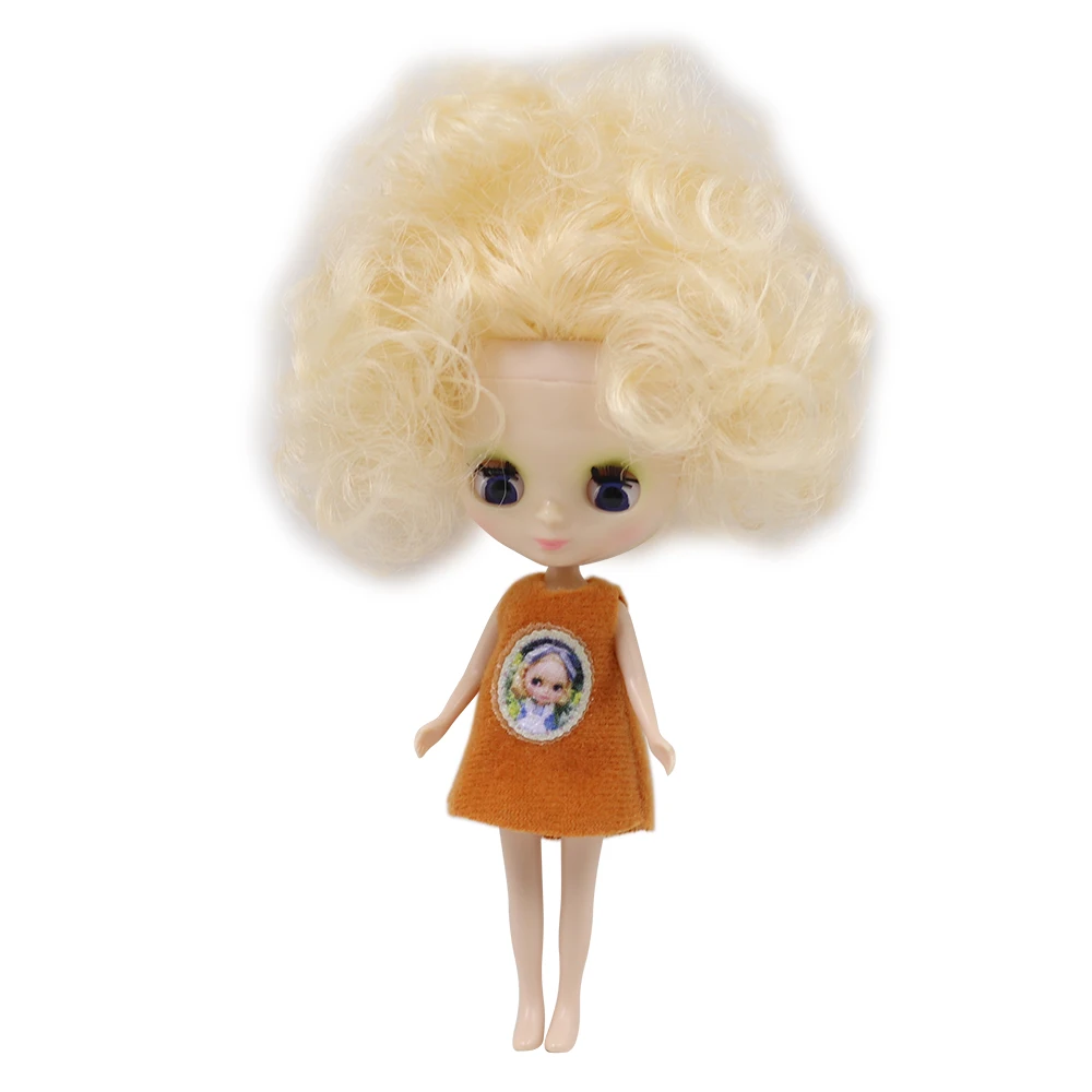DBS bjd миниатюрная кукла blyth последняя Взрывная головка милая телесного цвета 11 см
