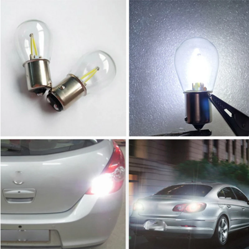 1 шт. тормозной светильник S25 BA15D P21/5 Вт 1157 BA15S Led 1156 p21w 7506 на основе технологии COB 12V