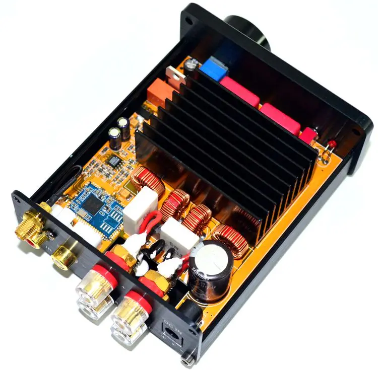 Мини TDA7498 2 0 Bluetooth 5 CSR8675 цифровой усилитель 100 Вт + Вт|Усилители мощности| |
