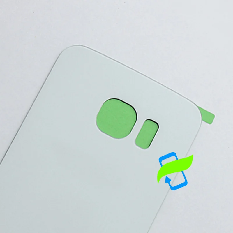 Новая задняя Батарея крышка Стекло дверные замки для samsung Galaxy S6 Edge Plus G920F G925F G928F чехол для задней части телефона для samsung S6 Edge