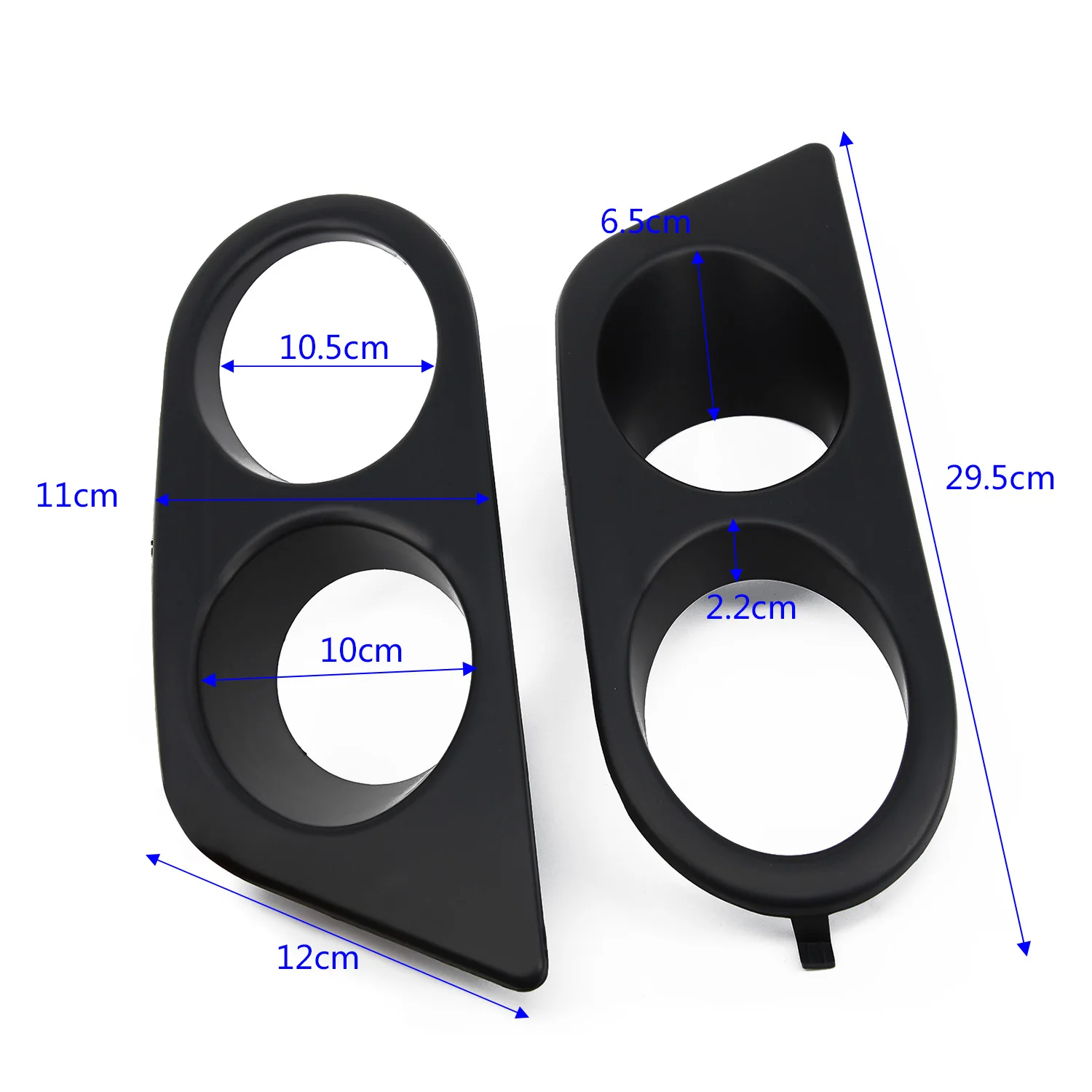 Автомобильный ПТФ в передний бампер крышка окружает воздуховод подходит для BMW E46