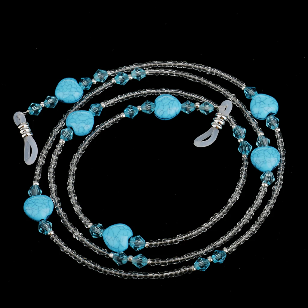 4 шт. цепочка для солнцезащитных очков с бусинами держатель ремешок ожерелье