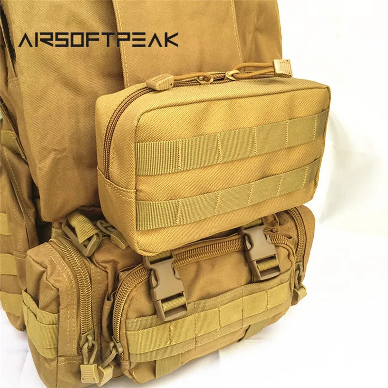 AIRSOFTPEAK тактический EDC чехол военный поясной мешок Охотничий пакет инструмент карманные аксессуары сумка армейская Полевая Сумка для мелочей