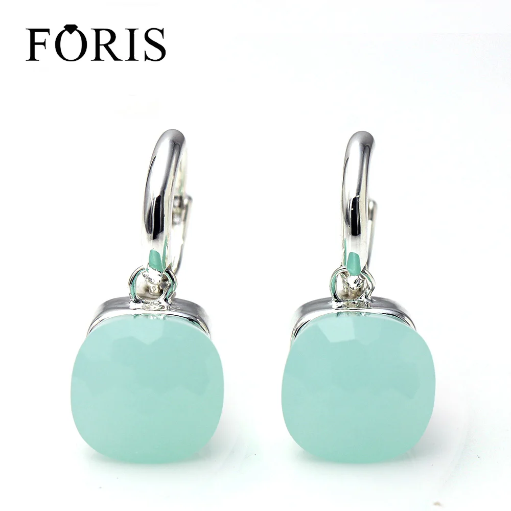 FORIS 18 цветов Роскошные ювелирные изделия Модные большие кристаллы серебряные