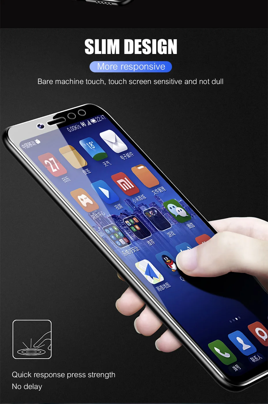 OICGOO 1-3 шт 9H закаленное стекло для Xiaomi Redmi 7 6A 6 Pro 5 Plus 4X Redmi Note 5 6 7 Pro Защитное стекло для экрана