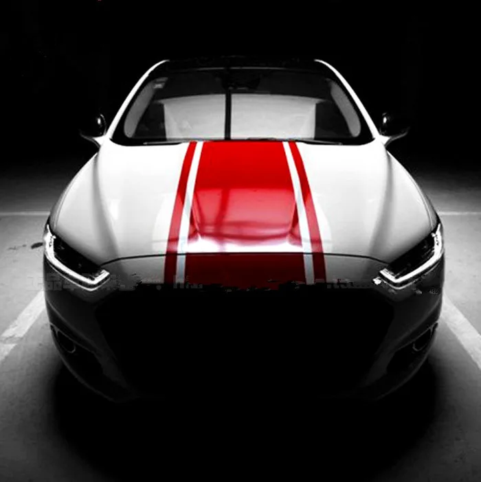 Простой Цвет весь автомобиль Средства ухода за кожей головы+ крыша+ хвост Стикеры для Ford Mondeo z2ca485