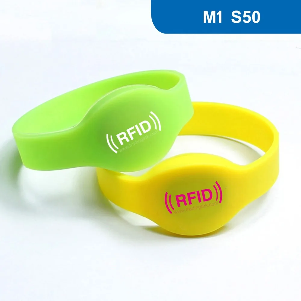 WB01 RFID браслет для контроля доступа ключ замка дверей в отеле NFC Браслет ISO 14443A 13 56
