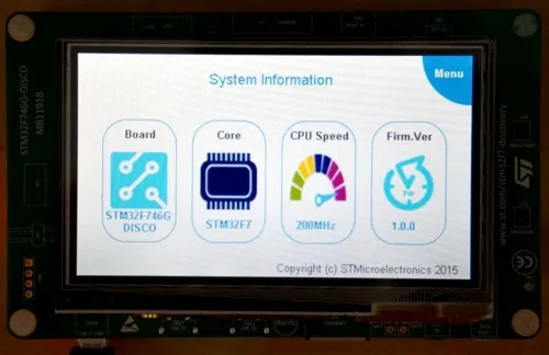 32F746GDISCOVERY STM32F7 набор для обнаружения с STM32F746NG MCU ST-LINK/V2-1 макетной платой | Игрушки и