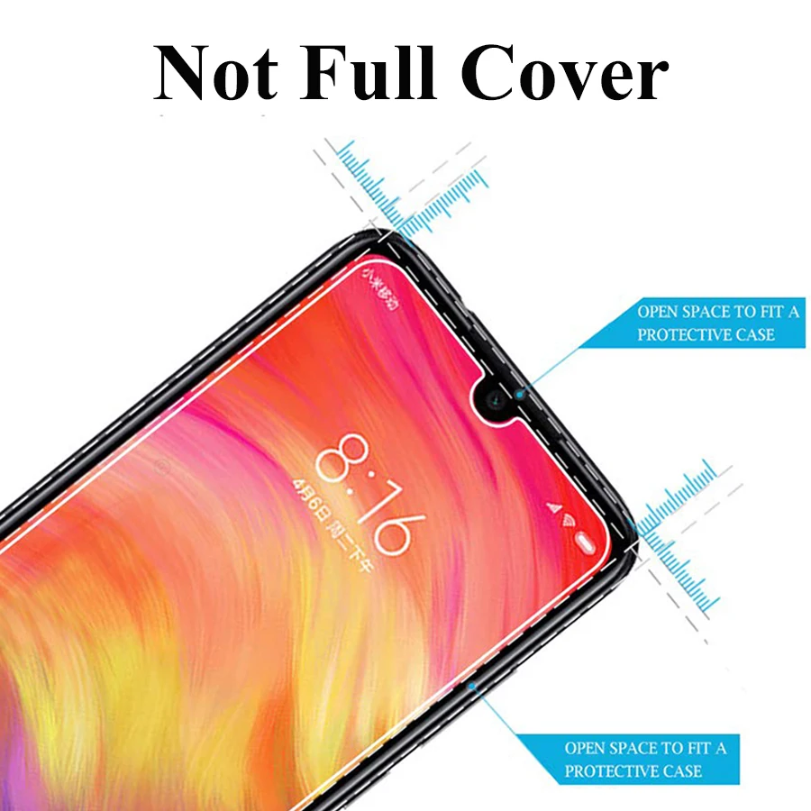 Защитное стекло на Redmi note 7 6 pro закаленное для xiaomi redme note7pro note7 7pro Защитная пленка