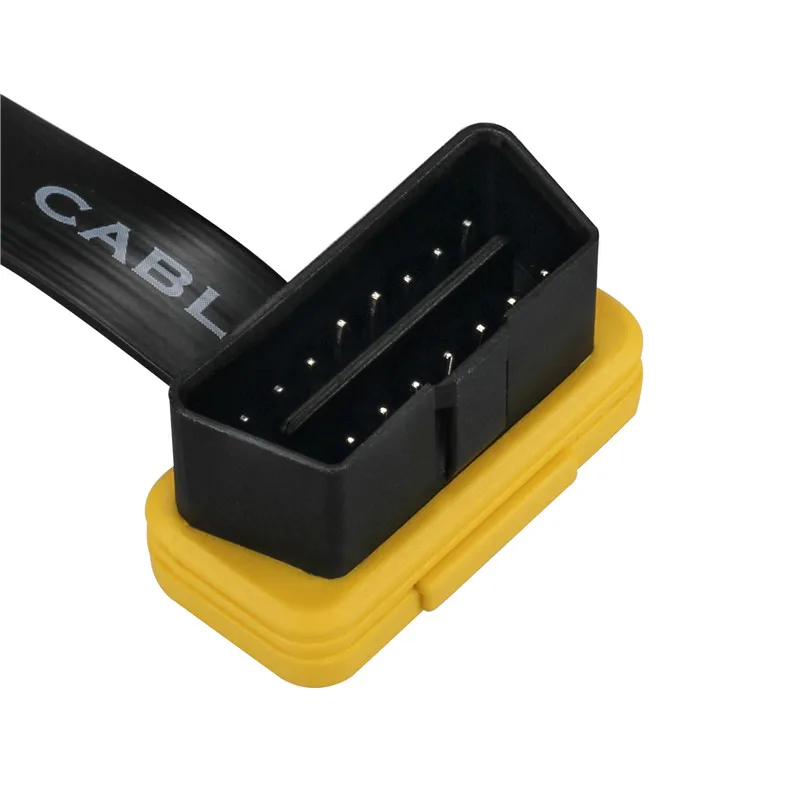 Оригинальный Удлинительный кабель AUTOOL OBD2 40 см 16Pin штекер-гнездо удлинитель