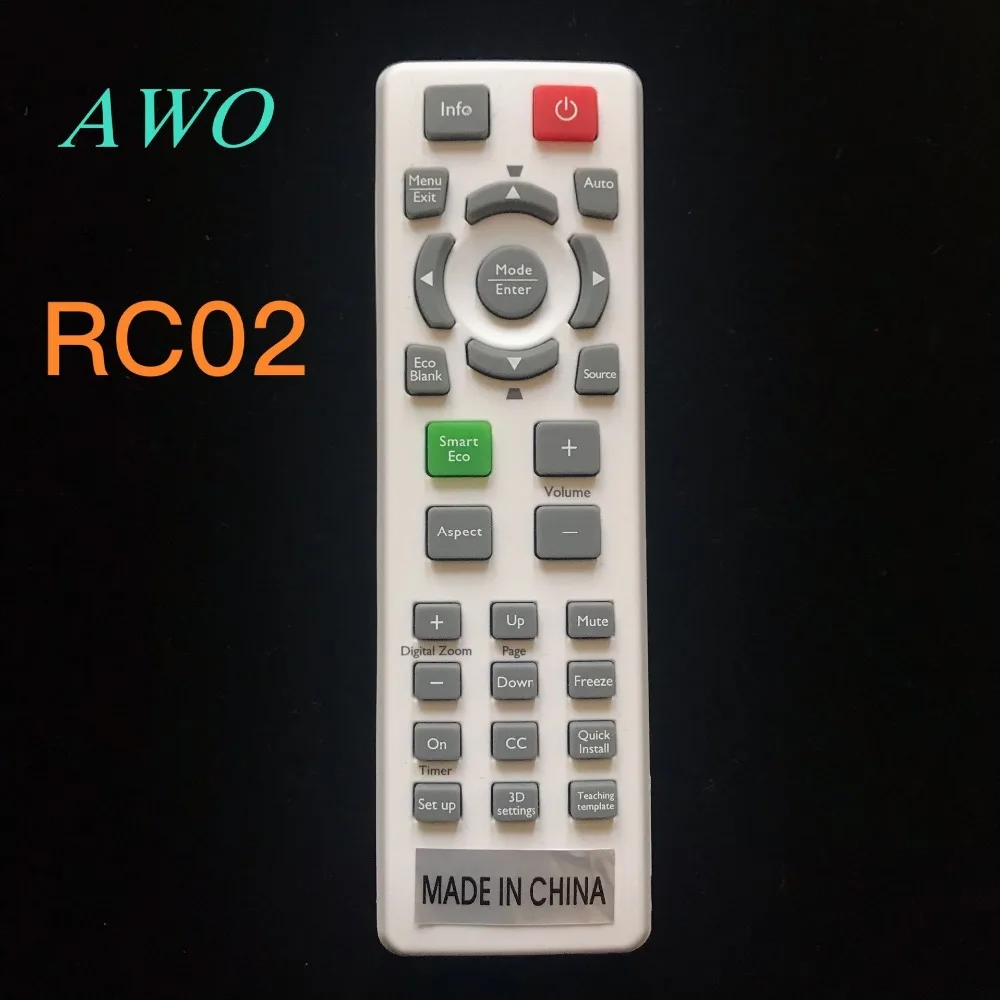 

1 шт. RC02 оригинальный проектор пульт дистанционного управления подходит для BENQ MS504, MX505, MS521P, MS522P, MS524, MW526, MX525, MX522P проекторов