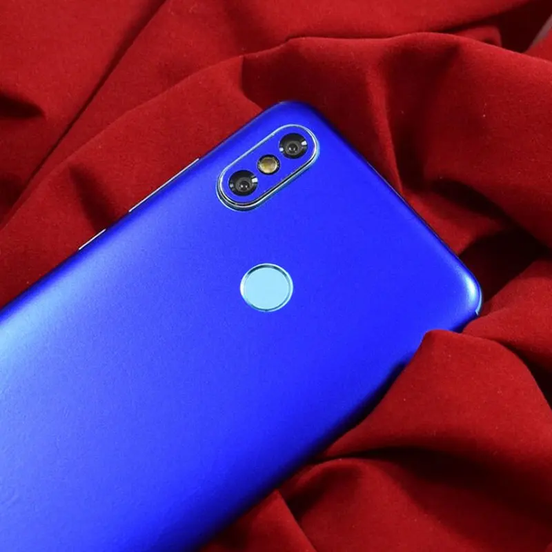 Для Xiaomi 6X Ice Цвет телефон Стикеры пленка защитная Обложка матовая сзади Обычная