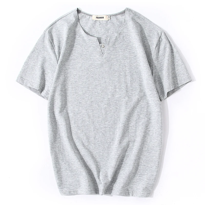 

Liseaven 2018 Men Tshirt Summer New Male Short Sleeve T Shirt Slim Fit Basic T-Shirts Cotton Tops & Tees