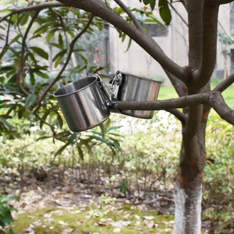 5 шт. подача воды пищи птица двойные чашки с зажимом из нержавеющей стали клетка