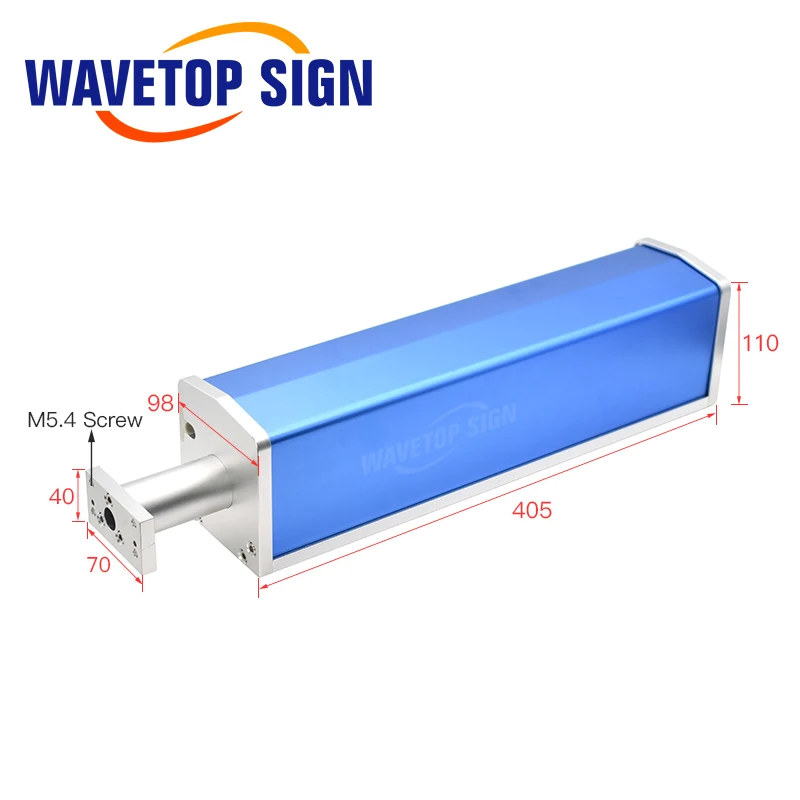 WaveTopSign 20 Вт 30 Вт волоконный лазерный знак машина корпус+ блок управления+ подъемный Рабочий стол+ лазерный путь+ алюминиевая пластина база может использовать Макс лазер