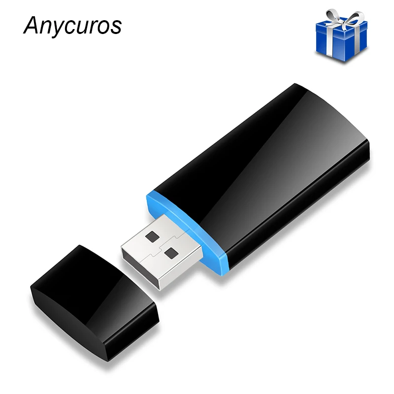 Мини Беспроводной 4 1 USB Bluetooth приемник аудио A2DP 3 5 мм кабель черный передачи