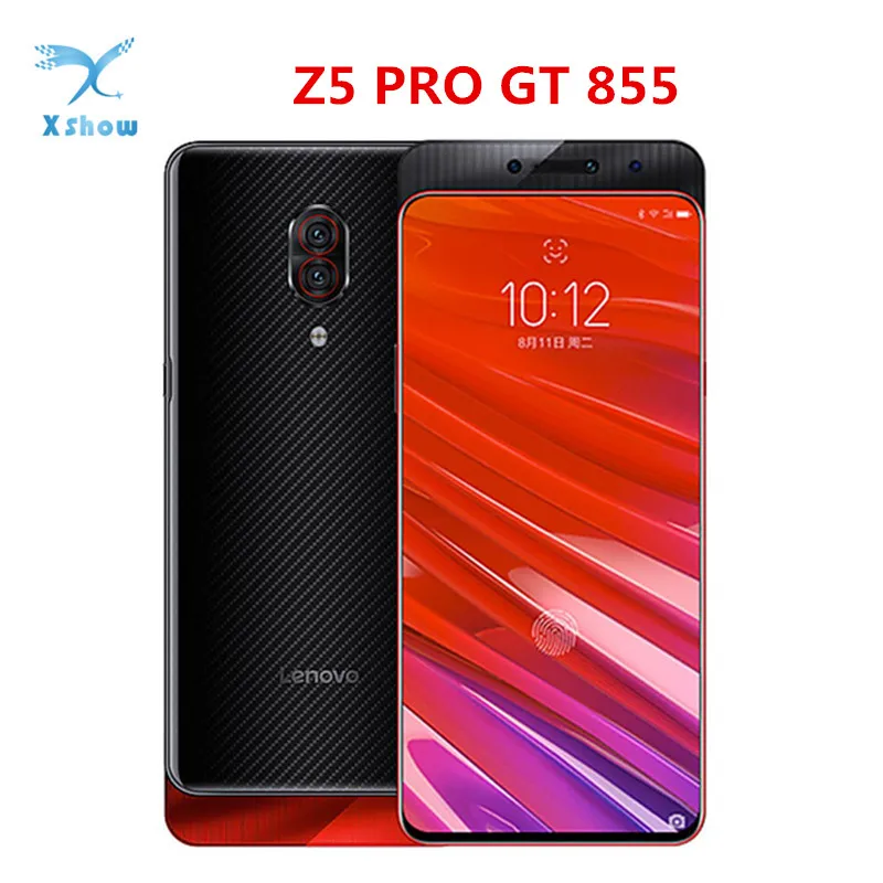 Мобильный телефон Lenovo Z5 Pro GT 855 экран 6 39 дюйма AI камера 24 МП сканер отпечатка