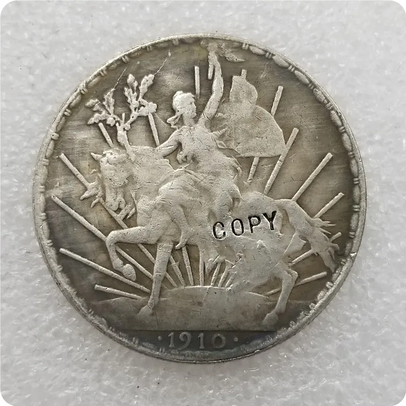 1909 (CH. Pillet) 1910 1912 1914 Мексика 1 песо копия памятные монеты Реплика медаль