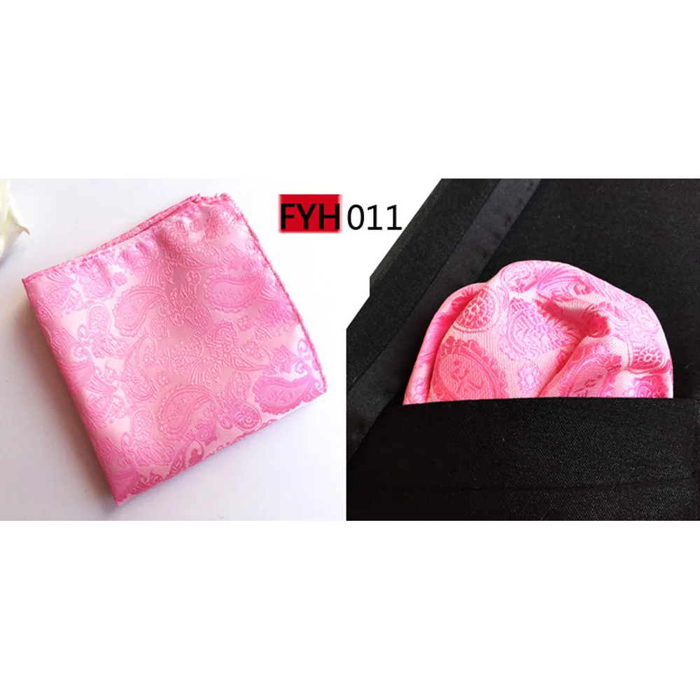 Мужской высококачественный носовой платок с узором пейсли Карманный квадратный