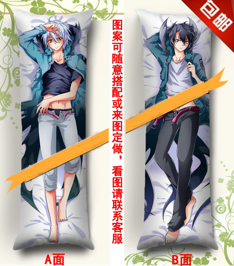 MMF-funda de almohada de manga caliente, funda de almohada con personajes de anime, cool Sleepy Ash, Dakimakura-0