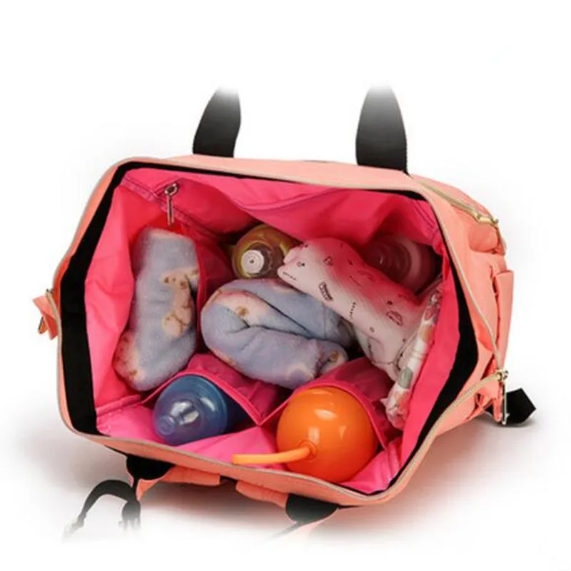 Heine polyester baby diaper bag nappy changing mummy dad nursing zipper travel backpack waterproof maternity stroller organizer | Мать и