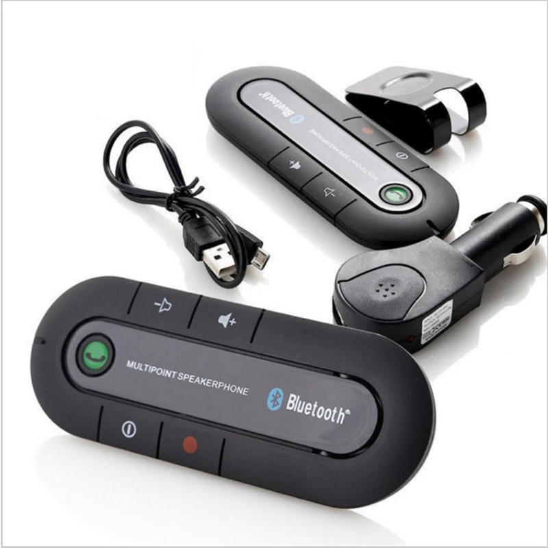 Hands free Phone Беспроводной Bluetooth гарнитуры автомобильный FM трансмиттер MP3