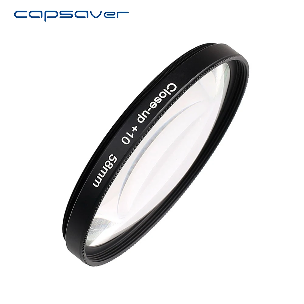 Capsaver макро крупным планом + 10 фильтр для объектива Набор фильтров Canon EOS Rebel T6i T6 T5i T5