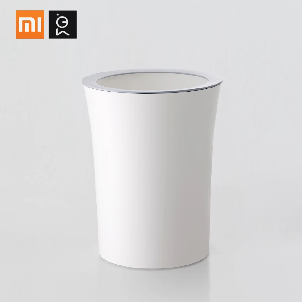 Xiaomi Mijia JieZhi мешок для мусора на шнурке, мешок для мусора, утолщенный материал, предотвращающий утечку, бытовой пластиковый мешок для мусора, 20 шт/1 рулон