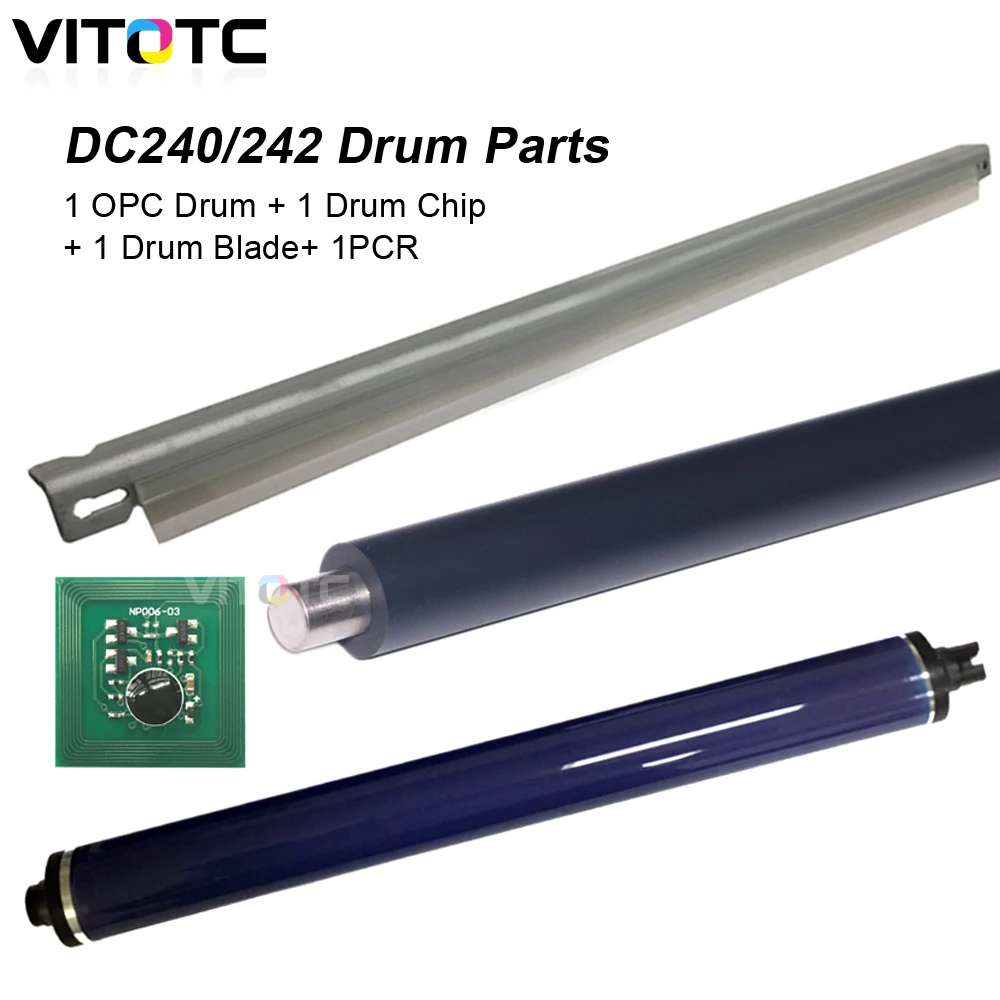 1 цветовой барабан + Чип лезвие 1PCR для xerox DC 240 242 250 252 260 WC 7655 7665 7675 7755 7765 картридж