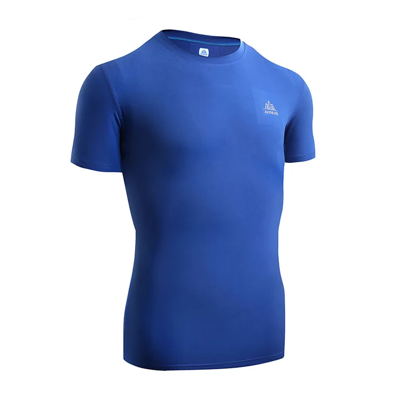 AONIJIE Summer Men's Outdoor Sport Gym Short Sleeved Jersey Plus Size Dry Fit Breathable T-shirt for Running Basketball Cycling | Спорт и
