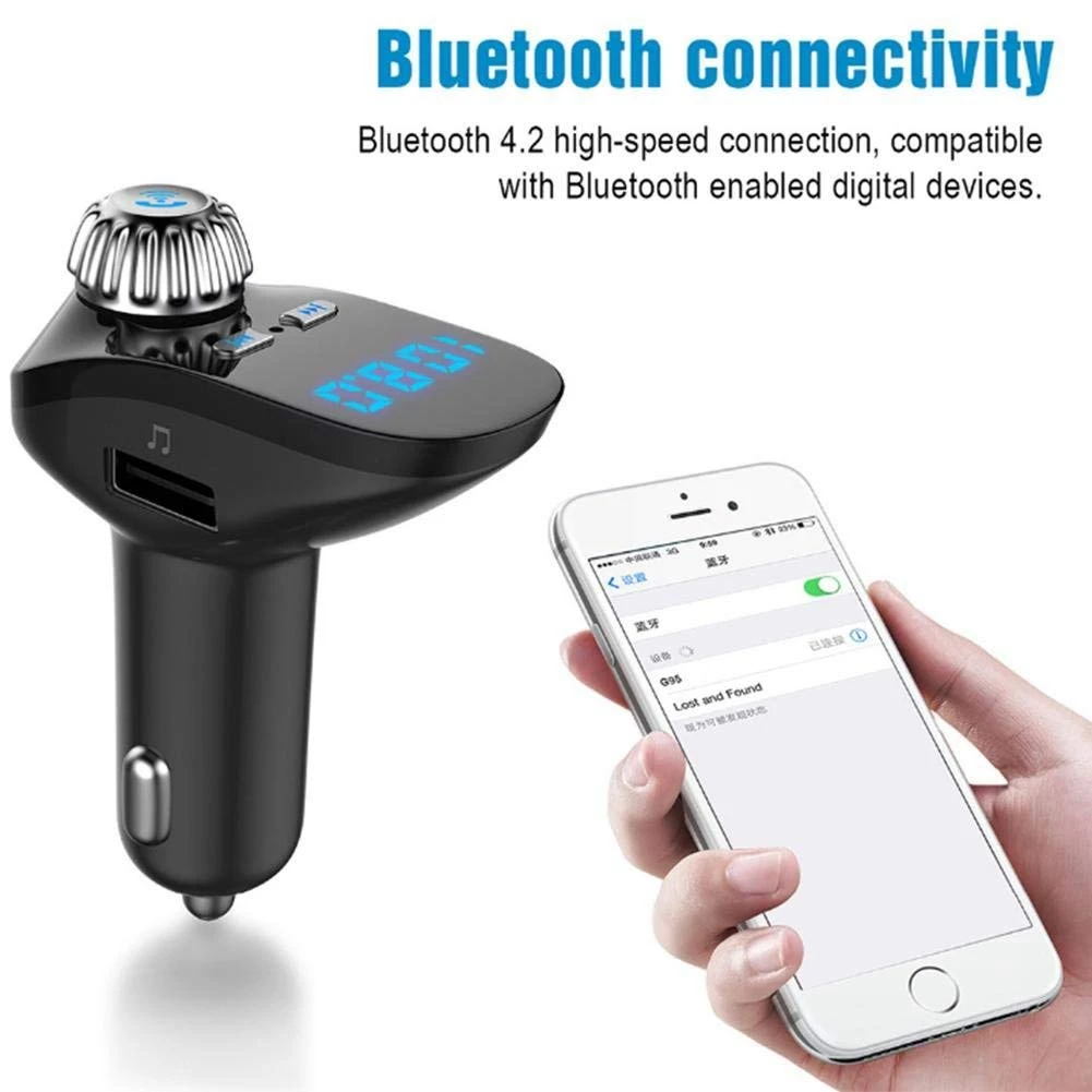 Car fm transmitter bluetooth superior technology Hi-Speed USB2.0 G95 MP3 Bluetooth Handsfree mini Player Co | Автомобили и