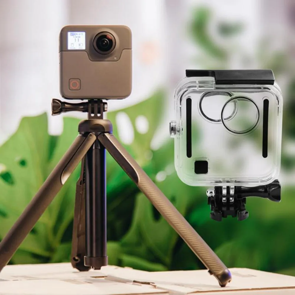 XBERSTAR подводный 45 м Дайвинг Водонепроницаемый Корпус чехол для GoPro Fusion 360 градусов
