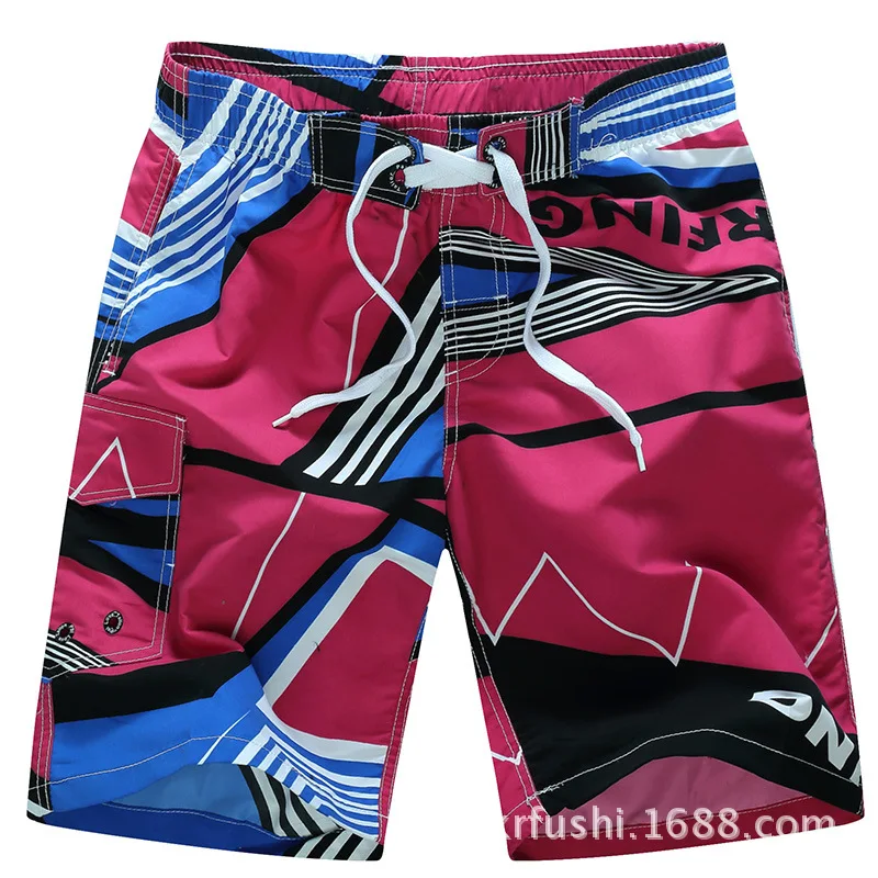 Мужские шорты серфинга летние спортивные пляжные Homme Короткие штаны Quick Dry Boardshorts