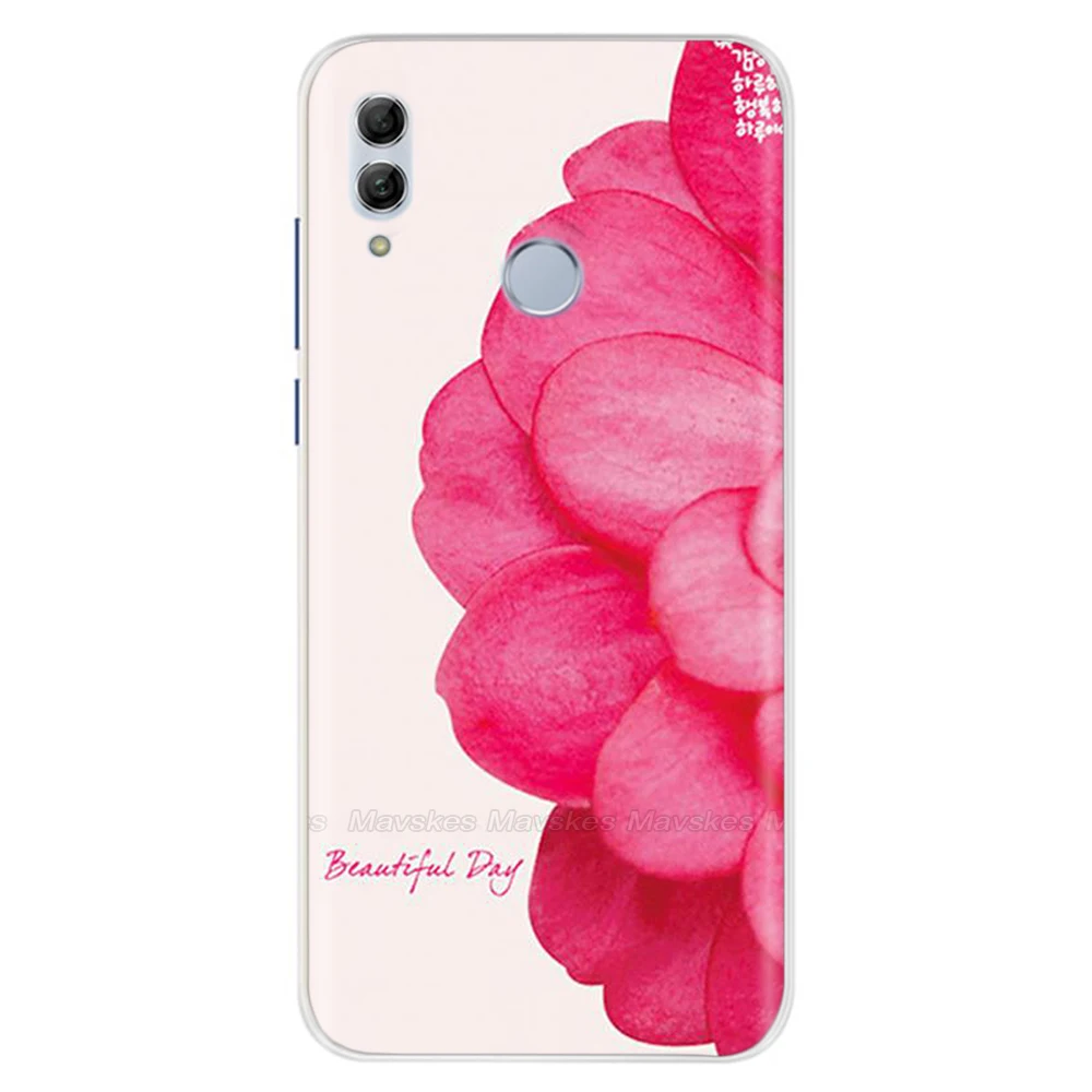 36 Huawei honor 10 Lite чехол, силиконовый чехол, 6,21 дюйма, мягкий ТПУ чехол для honor 10, coque etui hoesje funda on для honor 10, чехол для телефона s - Цвет: 36