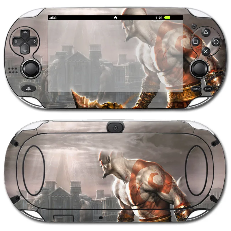 

Vinyl Skin Sticker Protector For Sony PSvita 1000 For PSv 1000 Decal - God of War