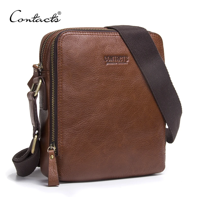 

Модные новые мужские сумки, мужская сумка через плечо, качественная брендовая дизайнерская винтажная деловая стандартная сумка-мессенджер...