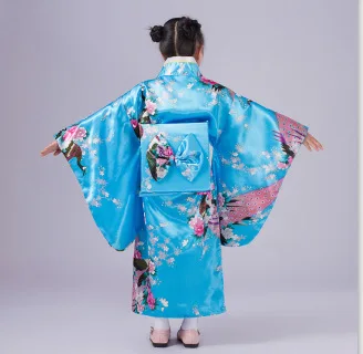 Новинка 2017 года японское кимоно винтажное Оригинальное детское праздничное