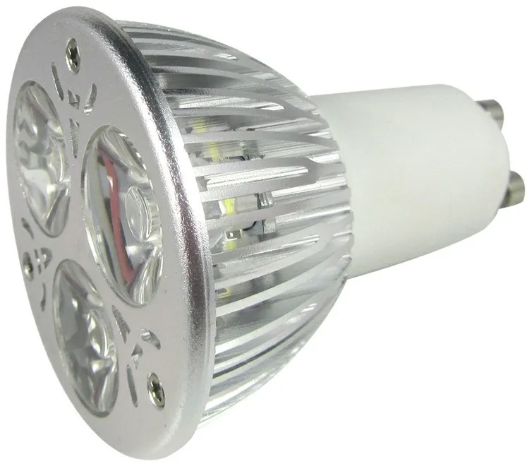 10X High power GU10 3x3W 9W 85-265V Dimmable Light lamp Bulb LED Downlight Led Warm/Pure/Cool White | Лампы и освещение