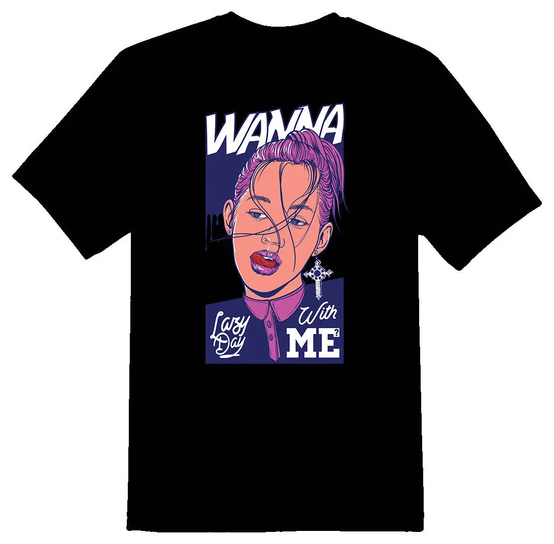 Забавные модные Дизайн хотите ленивый день со мной фиолетовый девушка крест