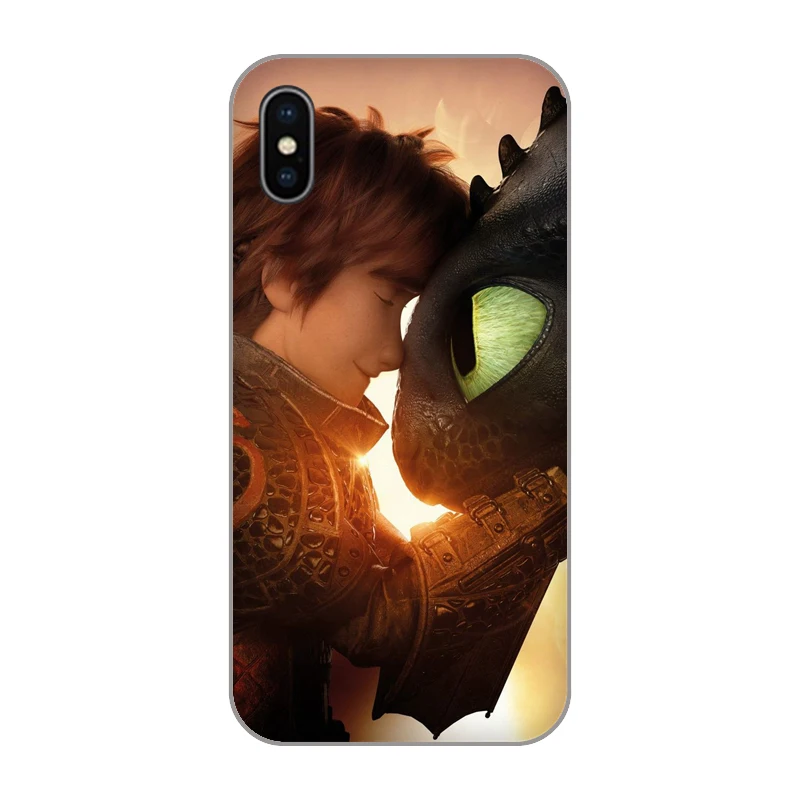 Soft TPU Silicone Mobile Phone Cases Cover for iPhone X XR XS Max 10 7 6 6s 8 Plus 4 5 5S SE 5C How To Train Your Dragon 3 |